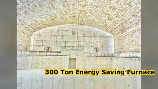 Energiesparende Lösung für 300-Tonnen-Flintglasöfen