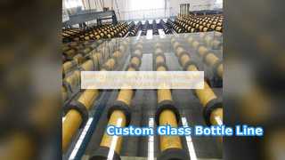 Kundenspezifische Glasflaschen-Produktionslinie 380 V