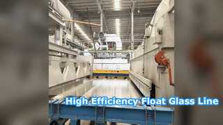 Hocheffizientes Floatglas-Produktionsliniensystem mit 350 TPD