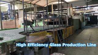 Industrielle Lösung für die Glasflaschen-Produktionslinie
