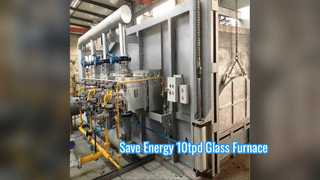 Energiesparende Flintglaslösung für 10 tpd-Rekuperationsöfen
