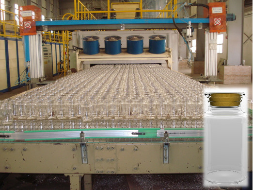 kaufen Flint Jar Glasflasche Produktionslinie Pudding Glas 300 ml online manufacture