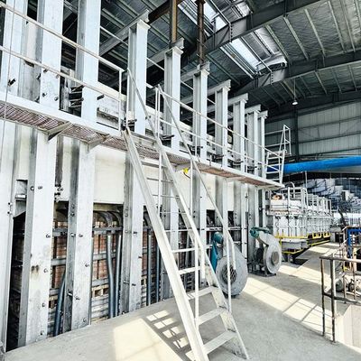 kaufen 120Tpd Endbefeuerte Ofen Feuerfester Glasschmelzofen für Glasbehälter online manufacture