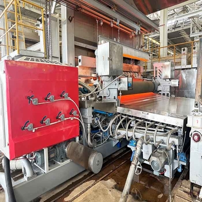 kaufen 125Tpd Automatische Musterglas-Kalander Neue Musterglas-Verarbeitungsmaschine für dekorative Anwendungen online manufacture