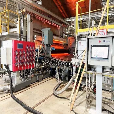 kaufen 300Tpd 1,8 mm-4 mm Kalender Automatische Kalendermaschine für die Produktion von Musterglas online manufacture