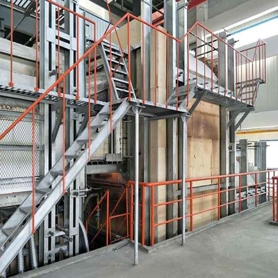 kaufen 50 Tpd Glasschmelzofen Endgeschmorter Ofen mit fortschrittlichem Energiespardesign online manufacture