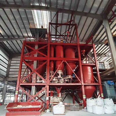 kaufen Customizable Glass Batch Plant with Charging Dosing Weighing and Mixing Functions online manufacture