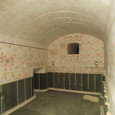 kaufen Behälter-Ofen-Glas-Schmelzen des Flussstahl-kleines Feuerstein-50tpd ISO9001 online manufacture