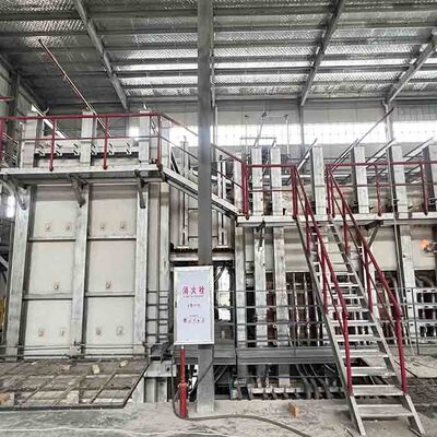 kaufen Customizable Glass Melting Furnace with Refractory Material and Combustion System online manufacture