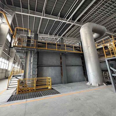 kaufen Customizable Capacity 380V Industrial Glass Furnace with Natural Gas Combustion System online manufacture