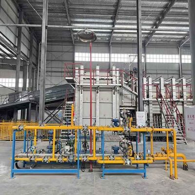 kaufen 30Tpd Erdgas Industrieverbrennungssystem Gasbrenner aus leichtem Stahl für Glasöfen online manufacture