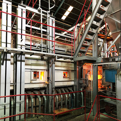 kaufen Maßgeschneiderte Kapazitätsflaschen-Glasproduktionslinie 380V Flaschenformmaschine online manufacture