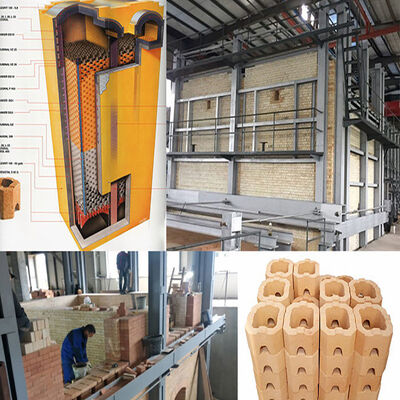kaufen Industrielles 80TPD-Glasschmelzofensystem mit kompletter feuerfester Auskleidung für Glasanlagen online manufacture