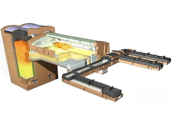 kaufen Automatischer industrieller Glasofen der hohen Temperatur 50t online manufacture