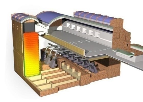kaufen Großes Gas-Kreuz abgefeuerte Glasschmelzofen ISO45001 online manufacture