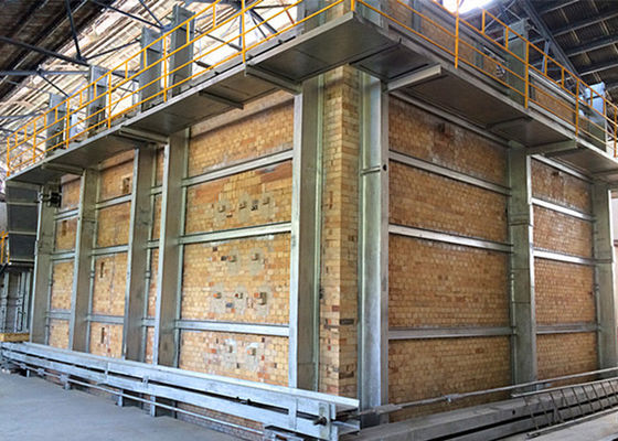 kaufen Kreuz der Glas- Industrie-ISO14001 380V feuerte Glas-Melter ab online manufacture