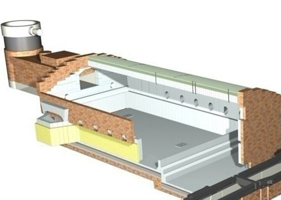 kaufen 50 Hz Kreuzverbrennungsofen Erdgasglasschmelzofen online manufacture
