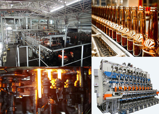 kaufen Kosmetische Speicherflaschenglas-Flaschen-Fertigungsstraße-klare Farbe online manufacture